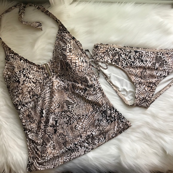 Snakeskin tankini Clearance